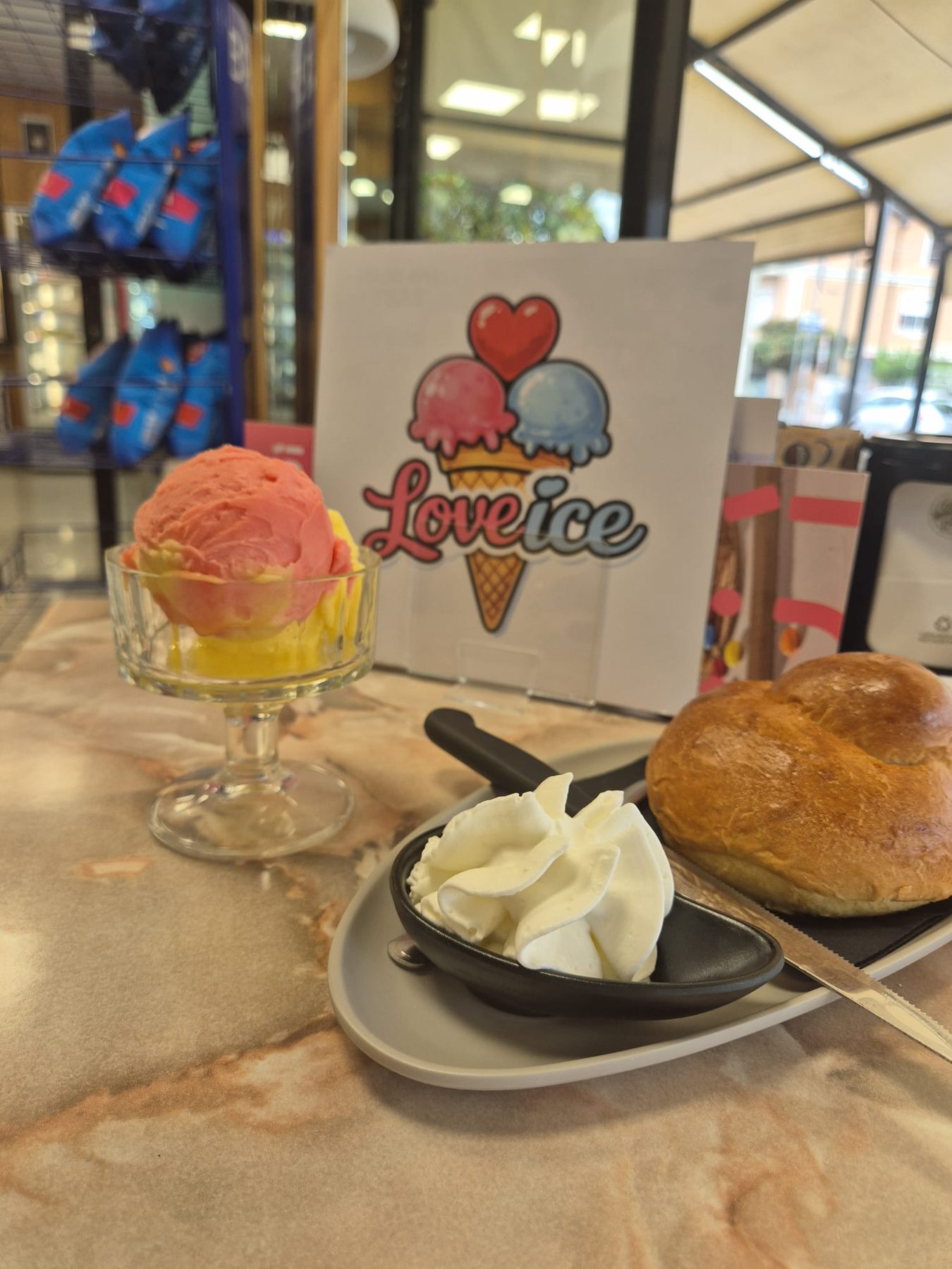 Brioches con Granita
