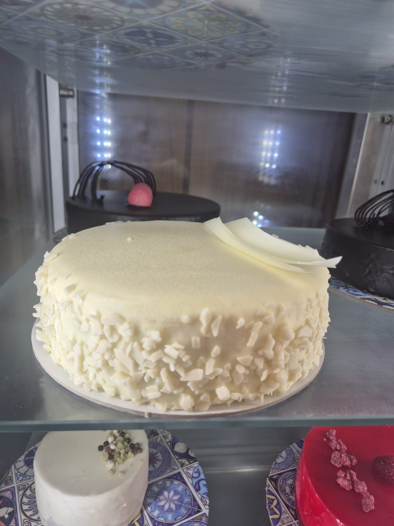 Torta cioccolato bianco