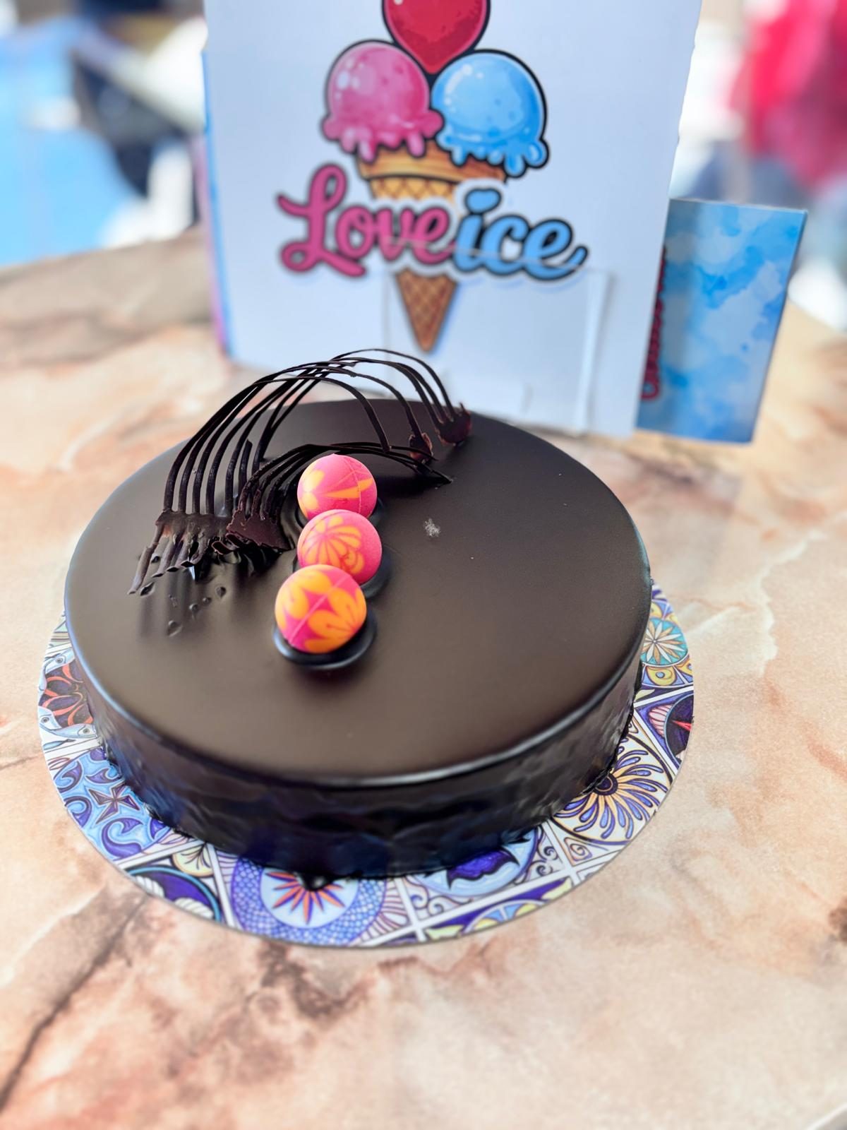 Semifreddo al cioccolato fondente