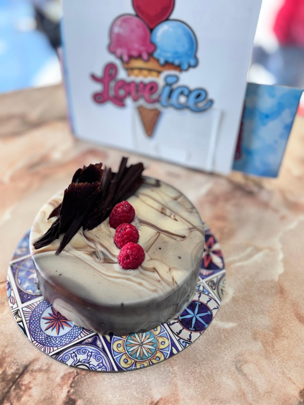 Semifreddo lamponi e crema