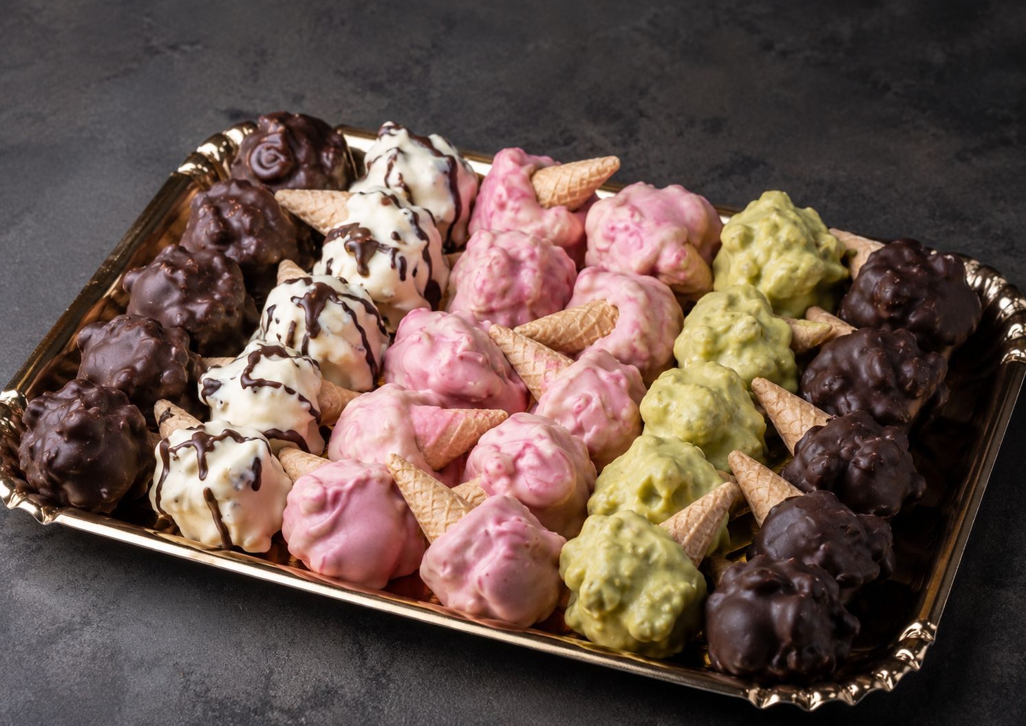 Vassoio di capriccetti