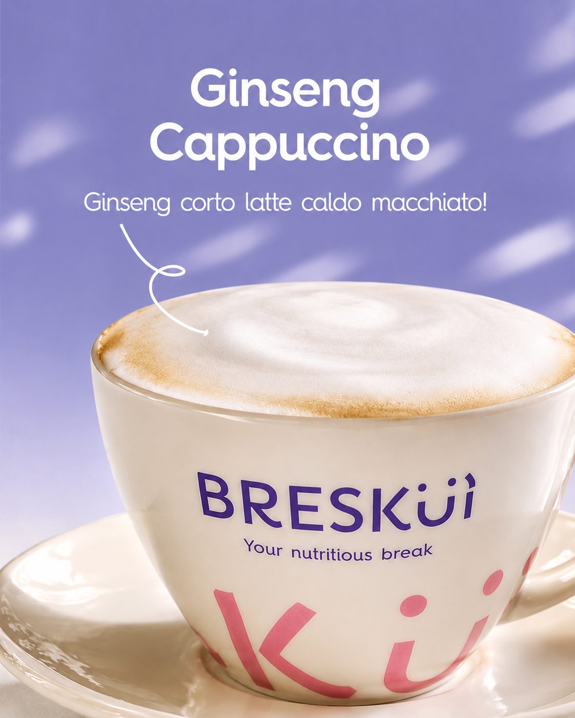 Ginseng Cappuccino